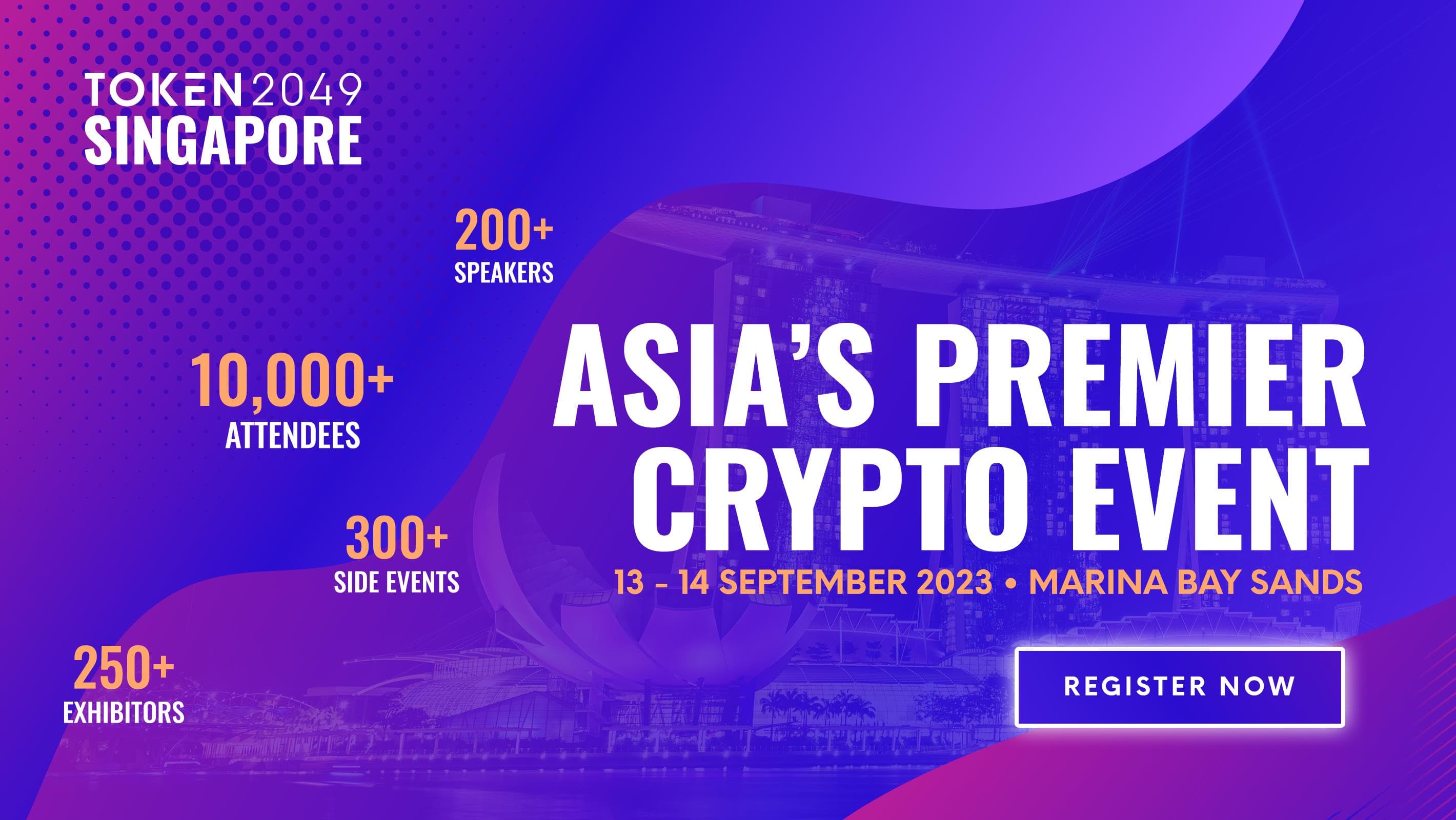 TOKEN2049 Singapore 吸引超过 10000 名参与者,即将成为全球最大规模的 Web3 活动