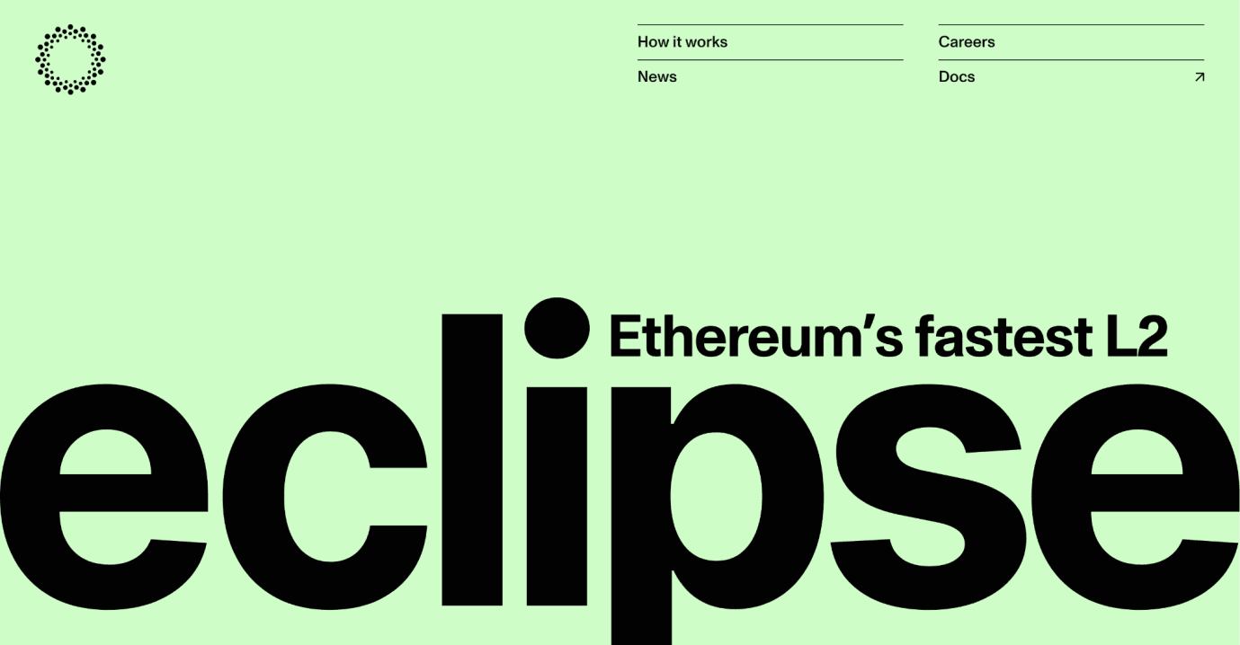 Eclipse:将以太坊安全性,Solana 高性能与 Celestia DA 三者叙事相结合的首个 SVM Layer2