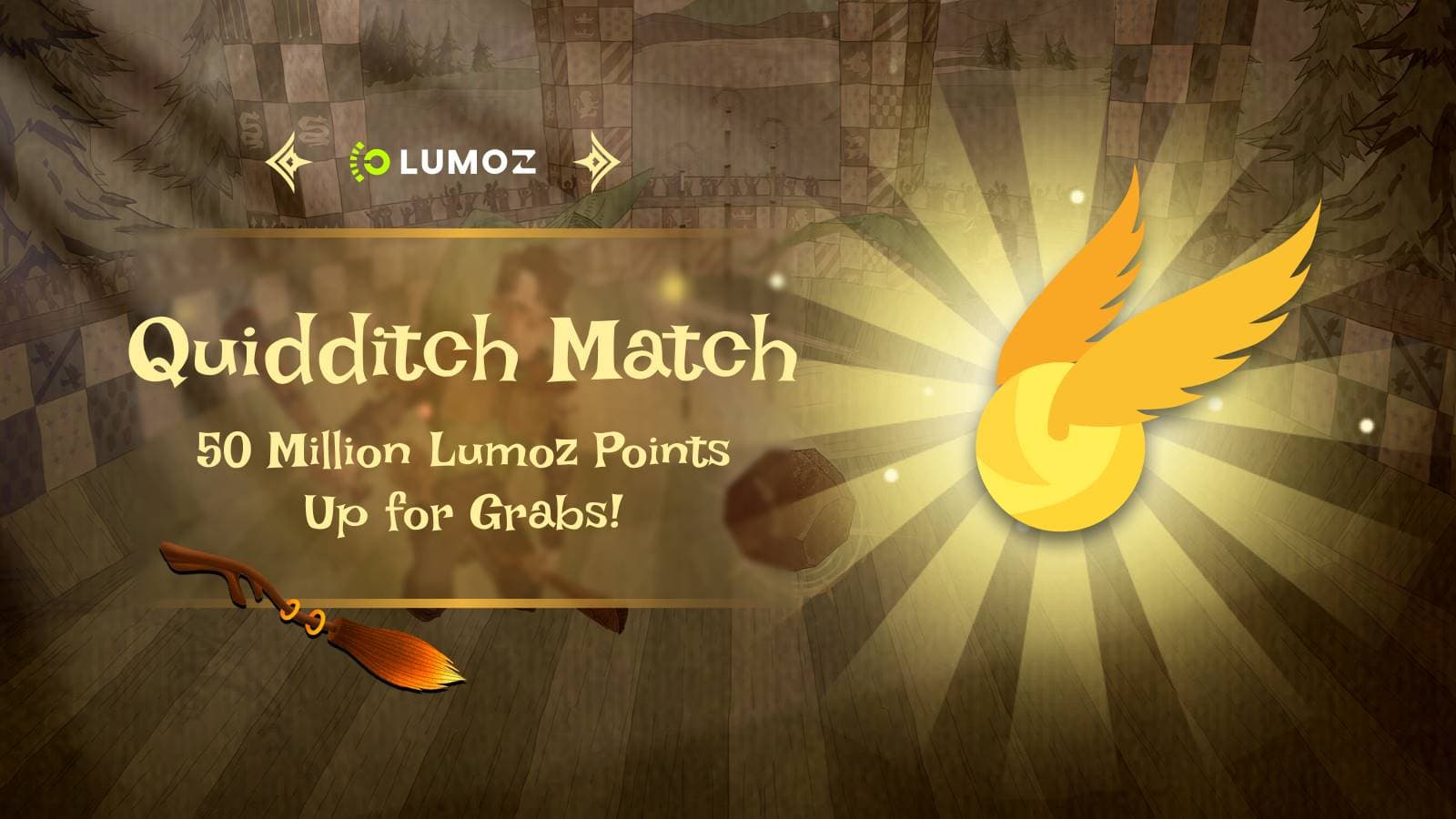 Lumoz Quidditch 大赛正式启动,瓜分5000万 Lumoz 积分和30+顶级生态项目激励