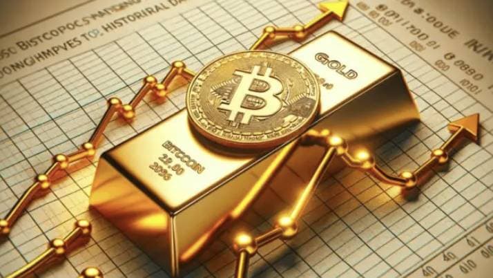 为什么在市场混乱的情况下,比特币没有随黄金价格上涨?