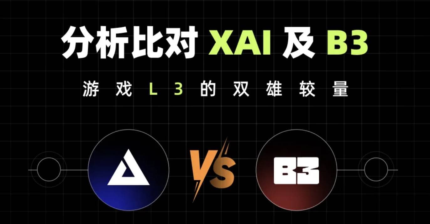 分析比对 XAI 及 B3:游戏 L3 的双雄较量
