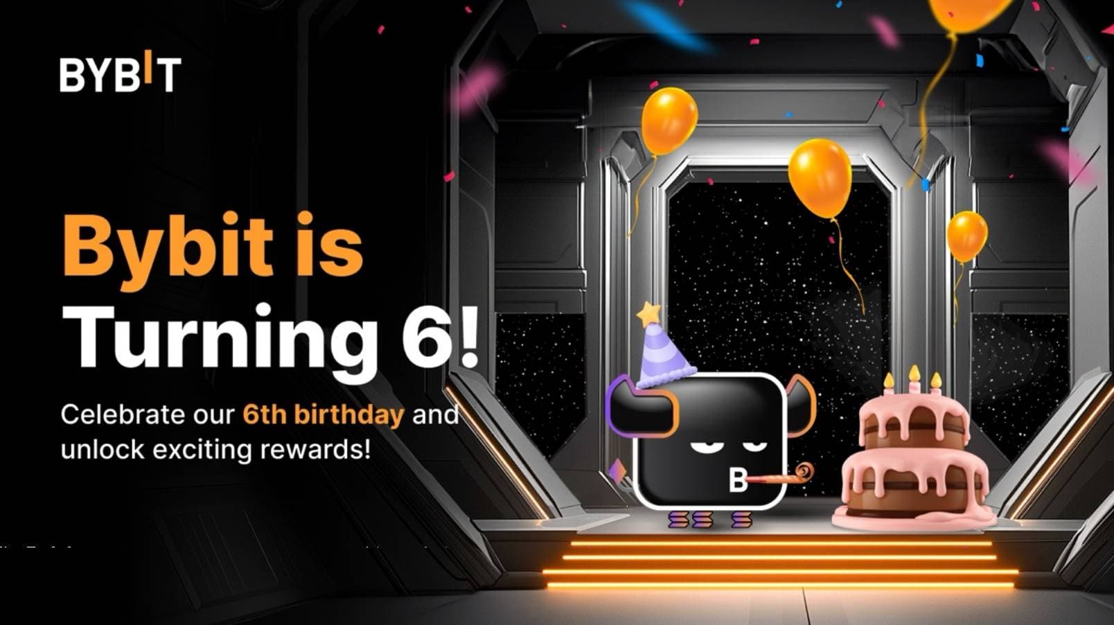 Bybit 庆祝六周年非凡成长历程