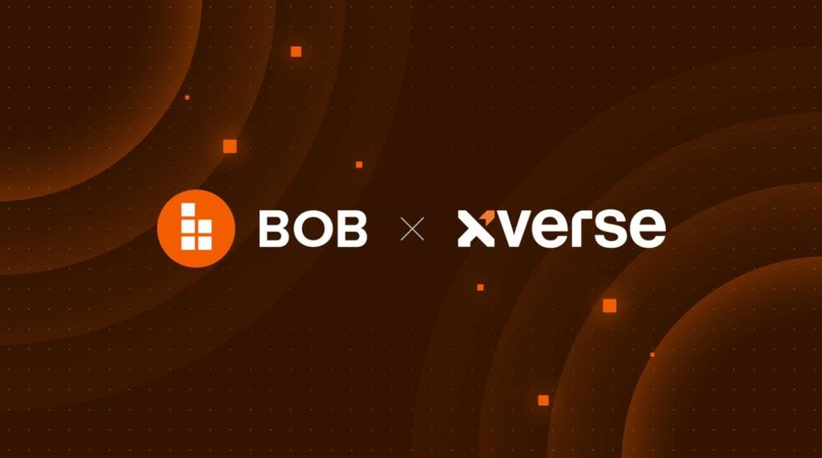 BOB宣布与比特币钱包Xverse整合,其「一键比特币DeFi」功能已集成到 Xverse Earn平台