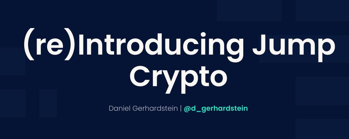 Jump Crypto 前世今生:华尔街初代加密黑帮,邪恶镰刀/范式创新者?