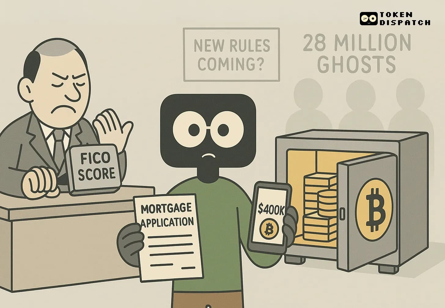 金融未来的十字路口:加密货币如何融入主流信贷体系?