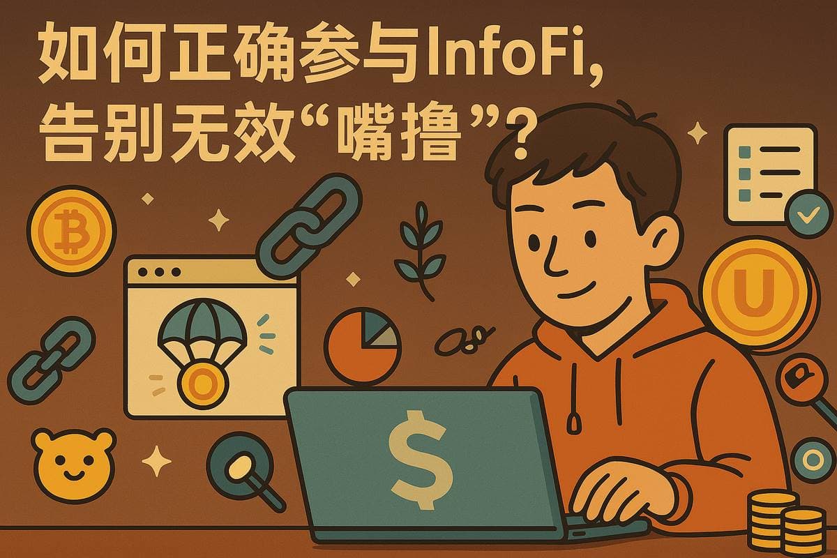 如何正确参与 InfoFi,告别无效“嘴撸”?