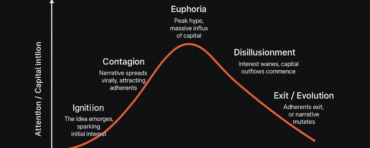 加密市场的叙事经济学:愿景重于指标,情绪先于应用