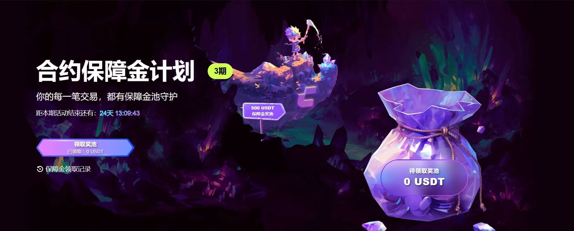 CoinW 合约保障金计划第三期上线,打造行业首个交易者即时补偿机制