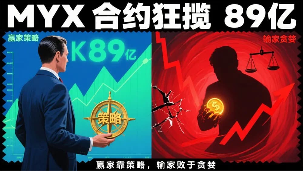 MYX 合约狂揽 89 亿:赢家靠策略,输家败于贪婪