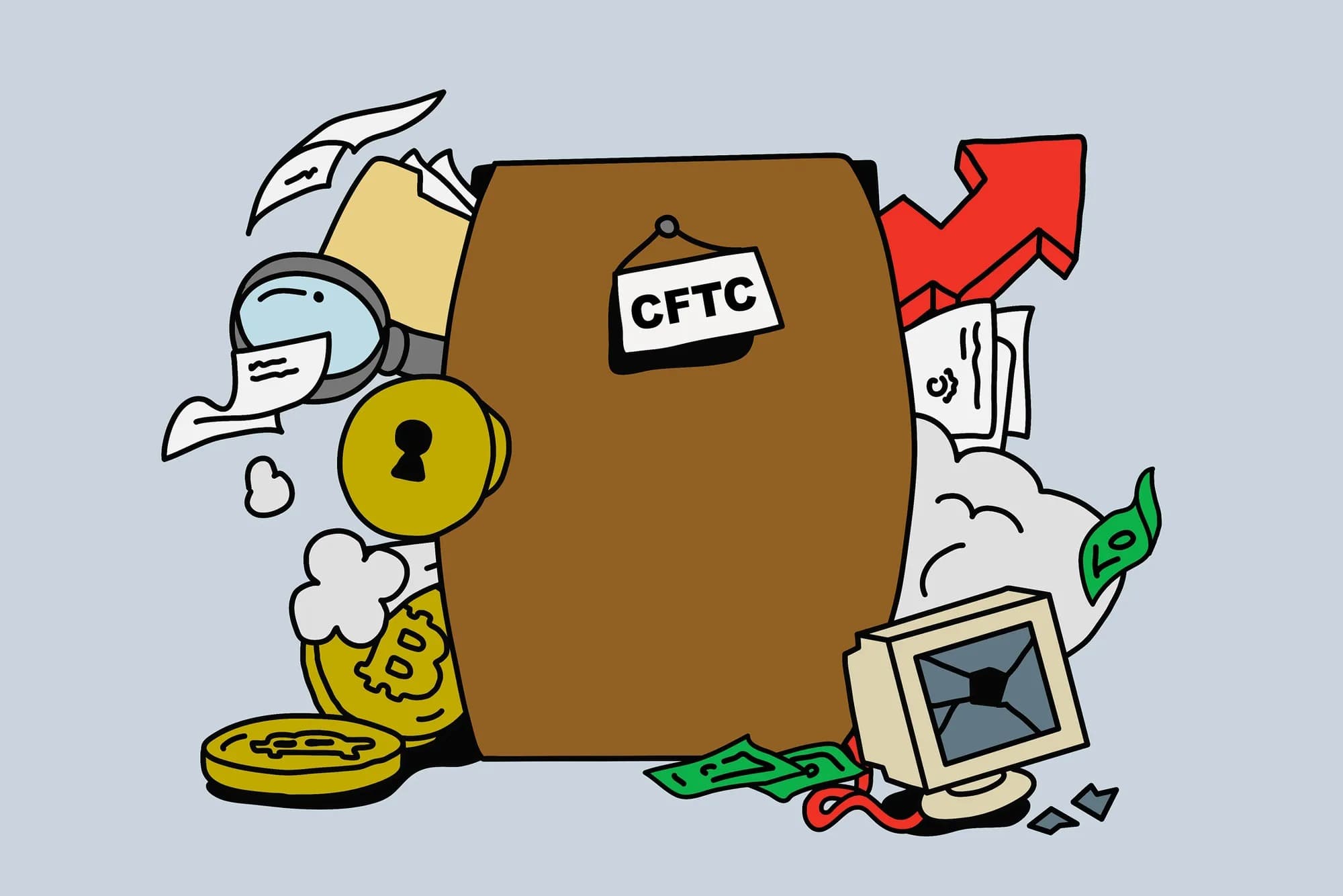 加密市场越热,CFTC 越慌?动荡监管者的「控场」 难题