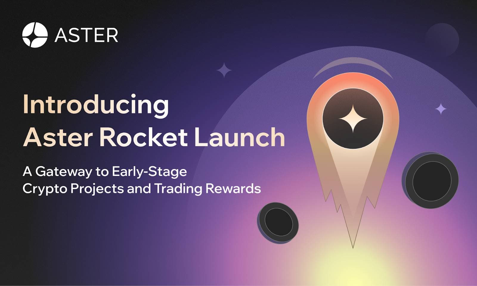 Aster 推出 Rocket Launch:打造参与早期项目收益的交易新平台
