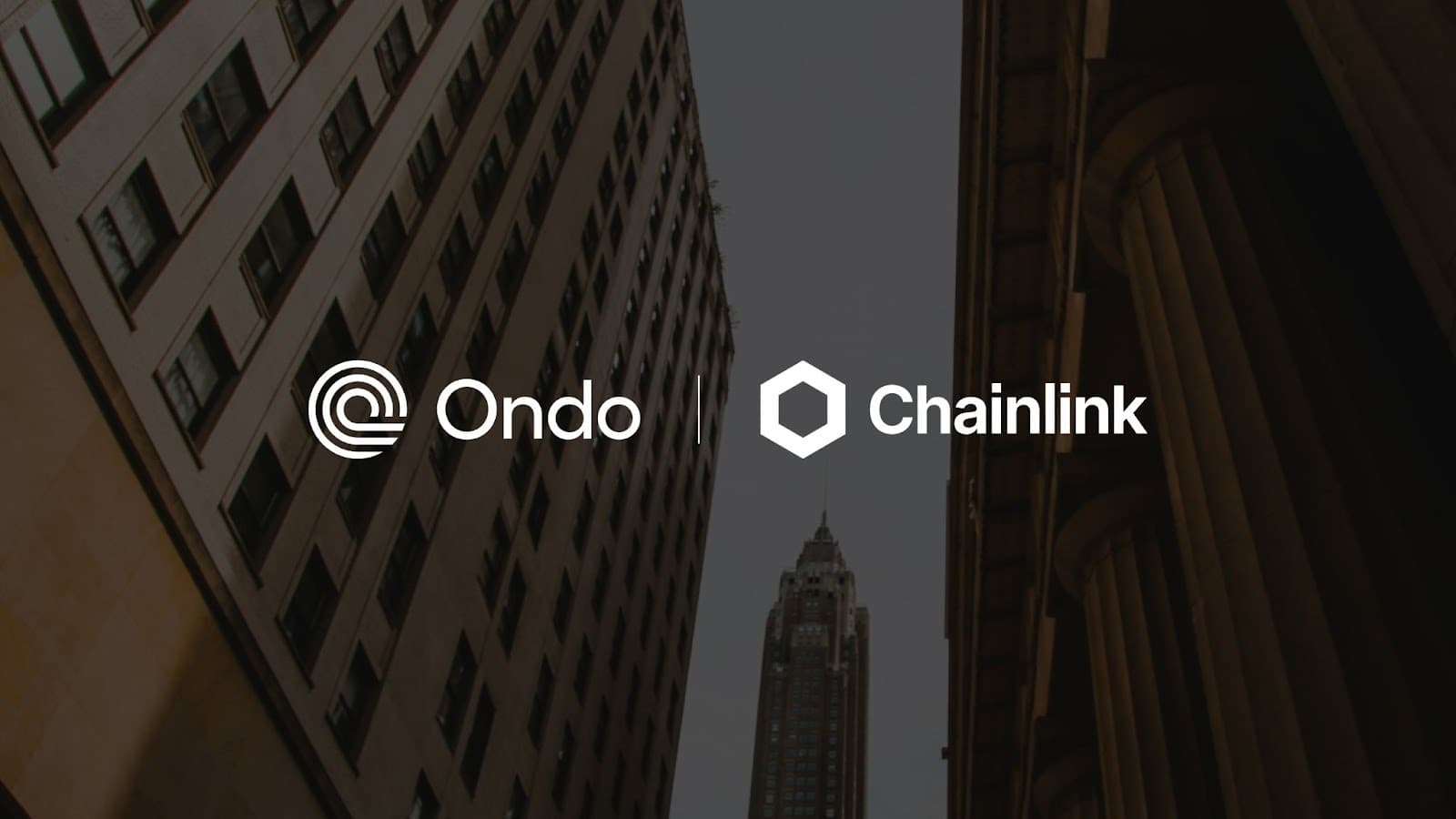 Ondo 与 Chainlink 宣布建立战略合作伙伴关系,共同推动金融机构上链