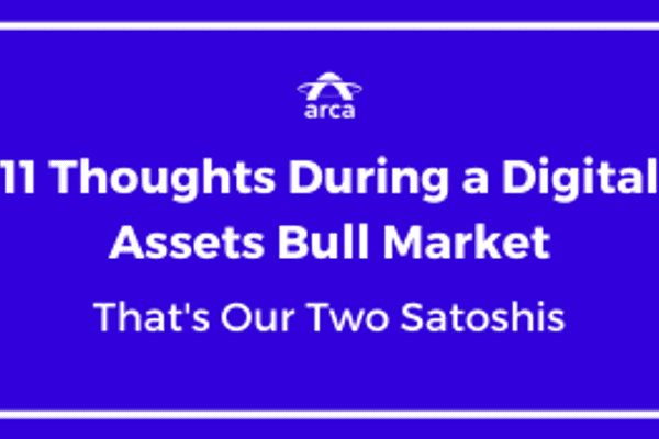 Arca 首席投资官:推动加密市场前进的 11 个想法